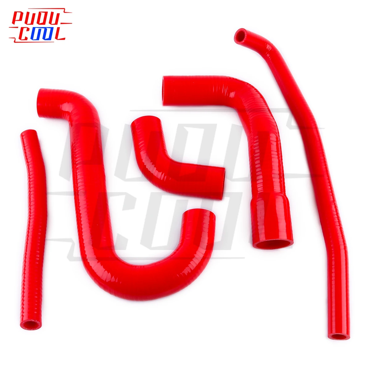 

For Alfa Romeo ES-30 3.0 V6 1989-1991 1990 SZ / 1992-1993 RZ Radiator Hoses Pipes Kit Silicone Tubes 5Pcs 10 Colors