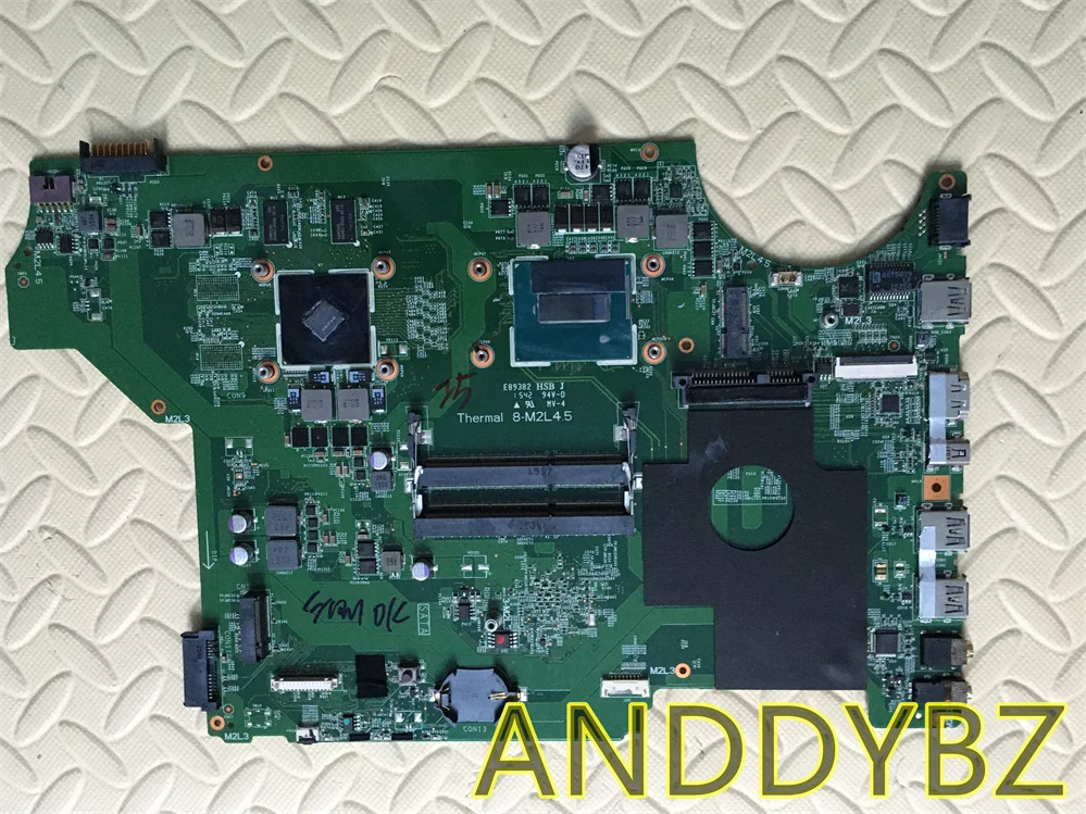

MS-16J31 ДЛЯ материнской платы MSI GP62 2QE с I5-4200H И GT940M И ТЕСТ ОК