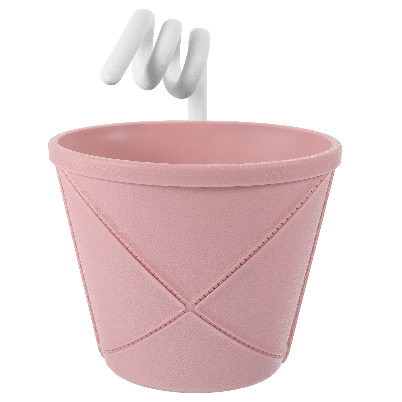 

Plastic Hanging Basket Storage Elegant White Wall Bathroom Kitchen Bedside Organizer Mesh Strong Hook Storage Basket Fruit