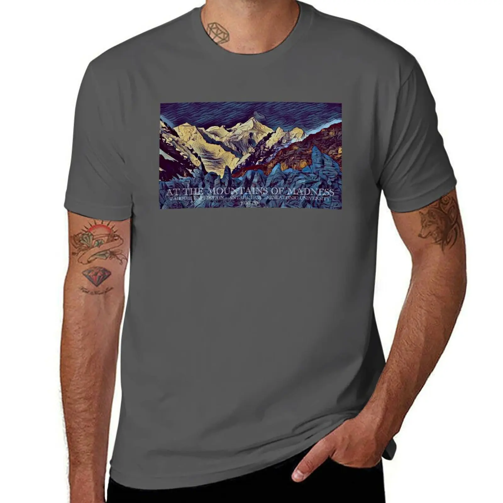 At the Mountains of Madness Vol 3 - Miskatonic University - Pabodie Expedition Antarctica 1930-1931 - In Search of The E T-Shirt