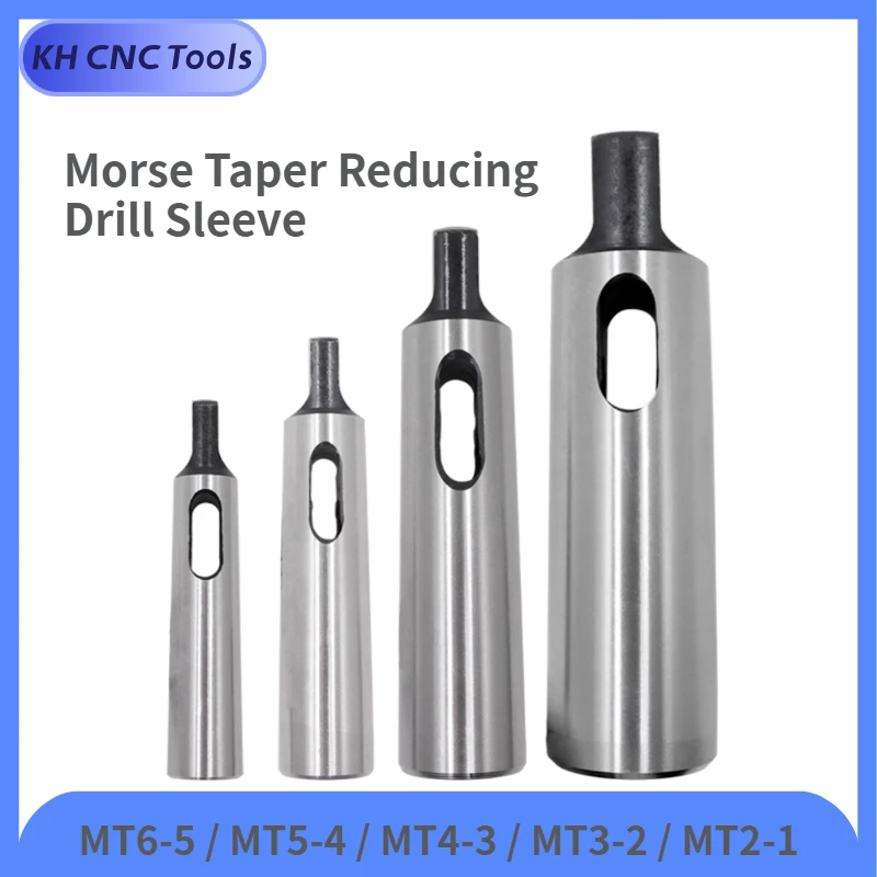 

KH MT1 MT2 MT3 MT4 MT5 Drill Sleeve Arbor Morse Taper Adapter Reducing Drill Sleeve for Morse Taper Sleeve Shank Tool Holder
