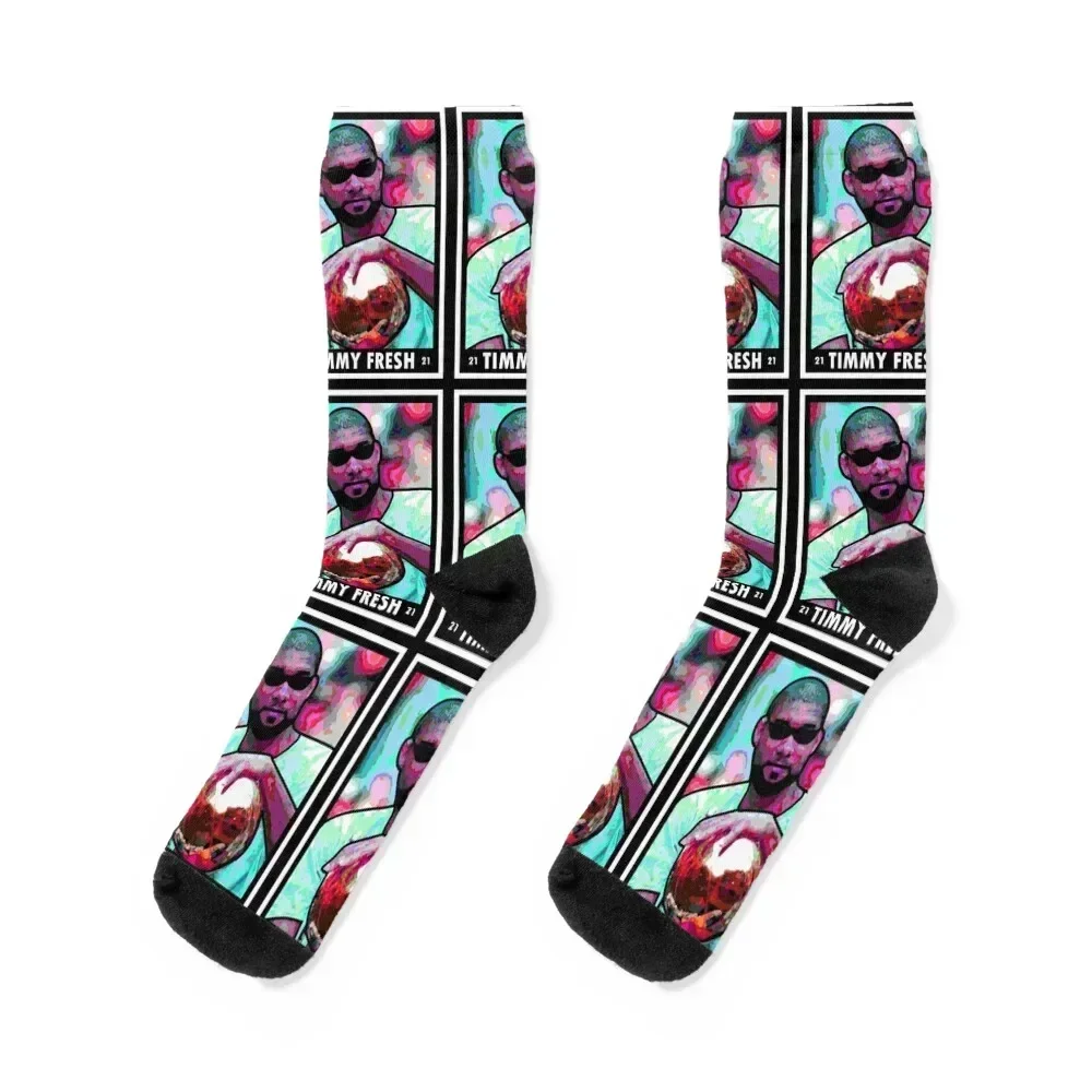 

Tim Duncan Timmy Fresh 21 Socks cool winter gifts Wholesale Socks Women's Men's