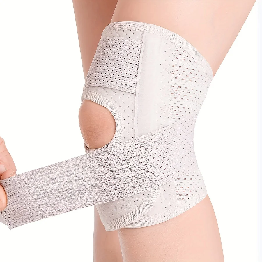 Relieve Knee Pain and Injury with Adjustable Knee Brace With Side Stabilizers - For Men and Women!