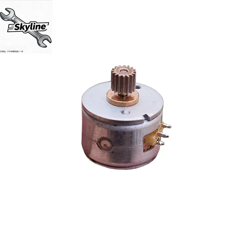 Mini 15mm 2-Phase 4-Wire Stepper Motor 15BY Round 18 Degree 16 Teeth Copper Gear Stepping Motor for DIY CNC Engraving Machine