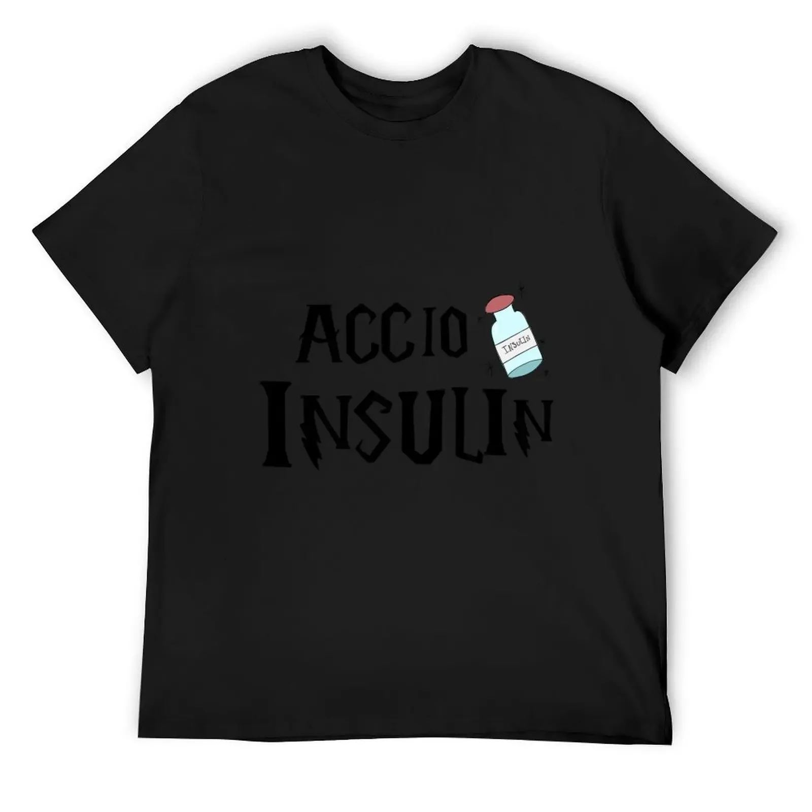 Accio Insulin T-Shirt customs vintage graphic tee tees oversized graphic tee men clothing