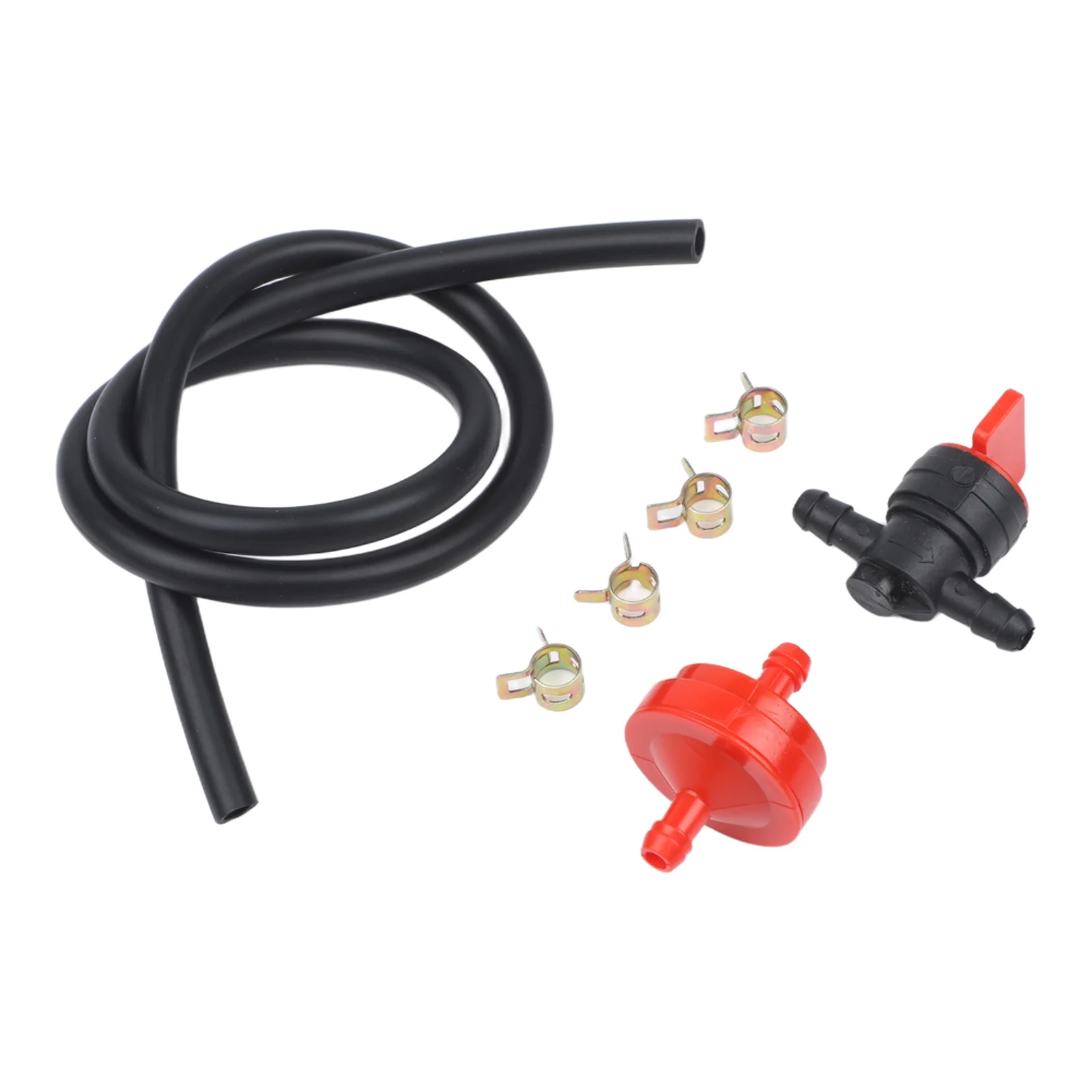 Fuel Filter for Kit Inline Fuel Filter Engine Reliability Improvement Kit Fuel Line Hose Plastic Metal Rubber Construction