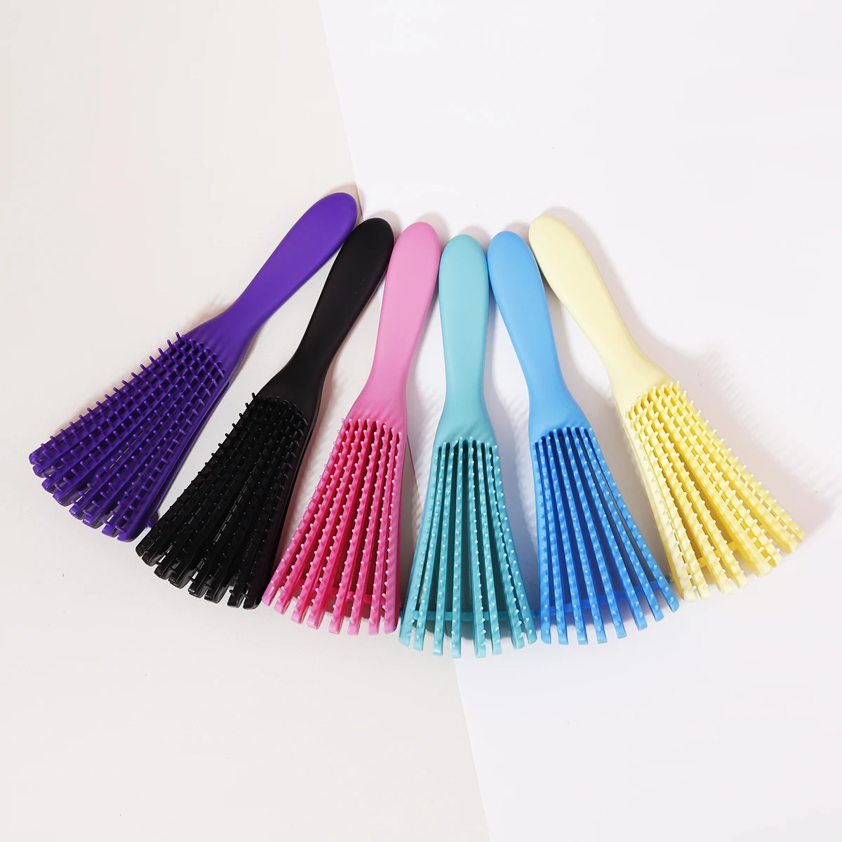 1pce multifunctional scalp massage straight hair curly and fluffy professional styling tool hair brush