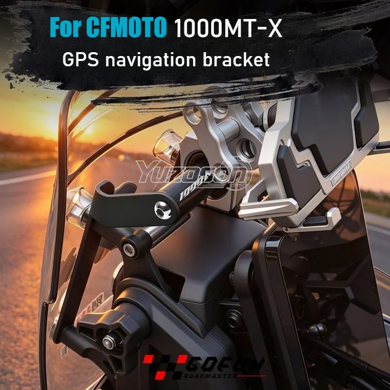Image of Für CFMOTO 1000MT-X 1000MTX 1000 MT-X MTX Motorrad GPS-Navigationshalterung Handyhalterung Zubehör CF Moto