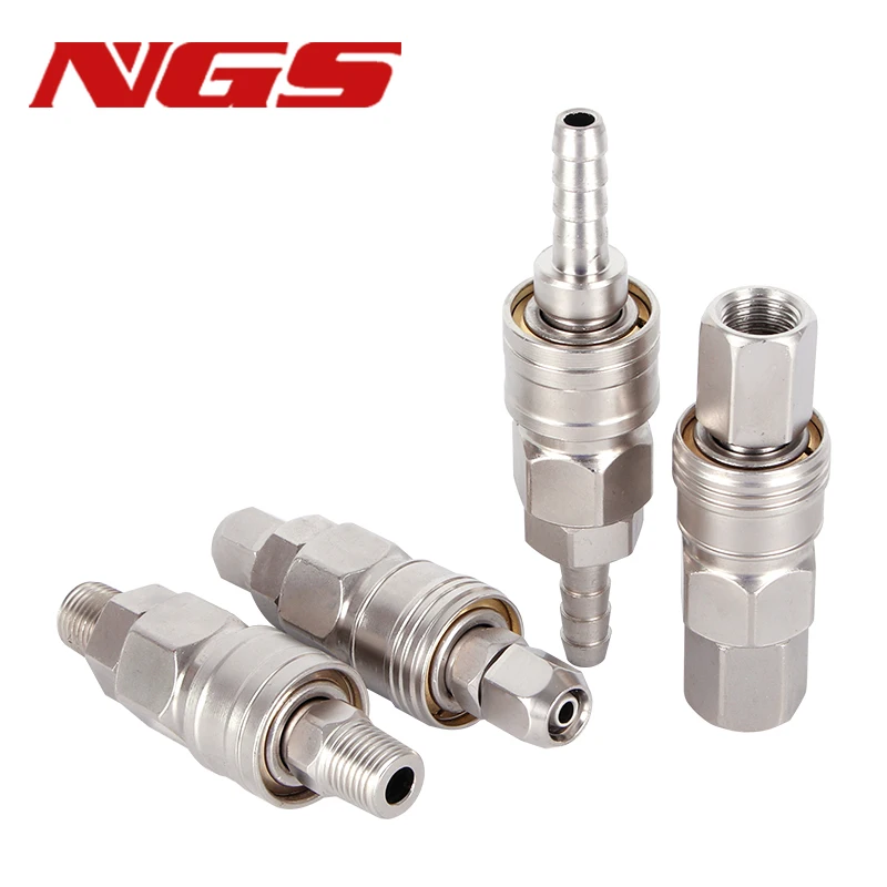 

C Type Self-locking Quick Connector For PU Hose High Pressure Coupling Accessories Air Compressor Pneumatic Fittings