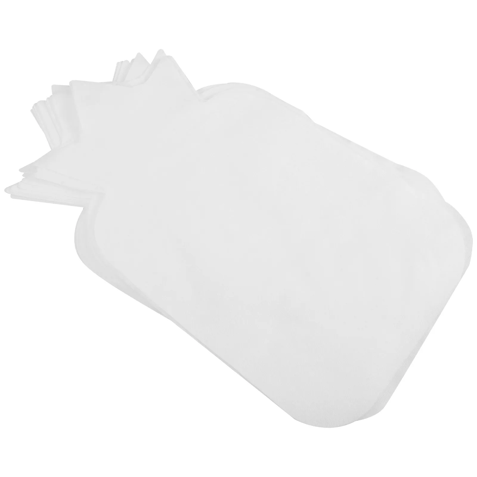 

20Pcs Children Sweat Towel Portable Disposable Back Pad for Toddler Absorbent Quick-Dry Shoulder Bib Ideal School Daycare