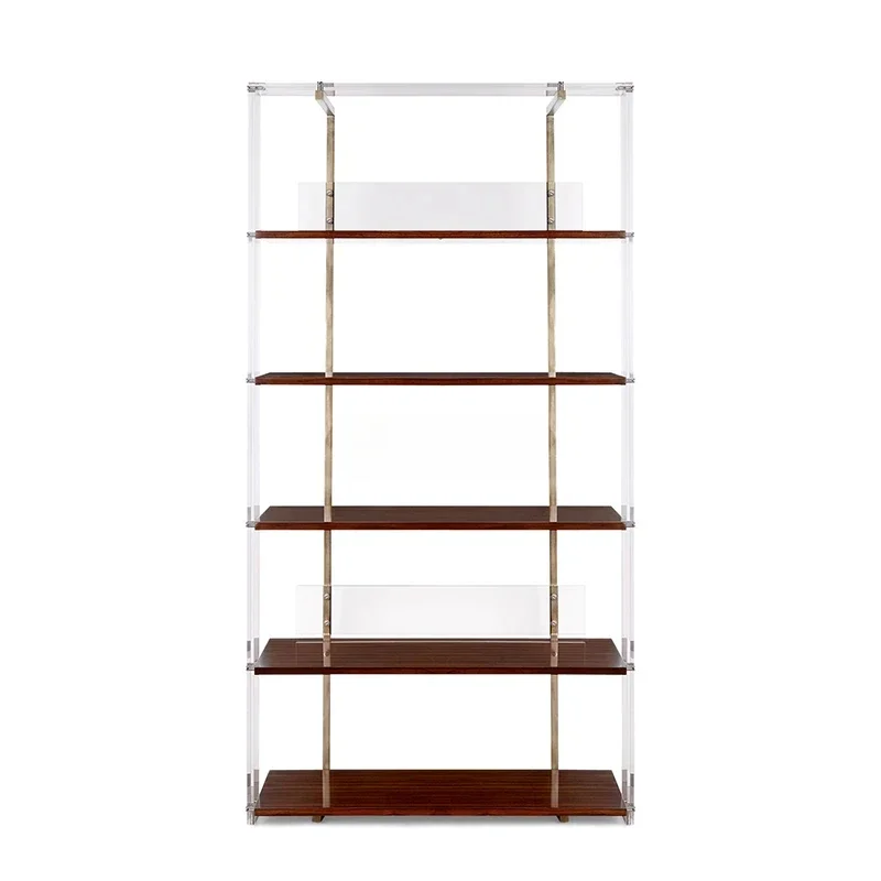 A Modern simple high transparency acrylic shelf