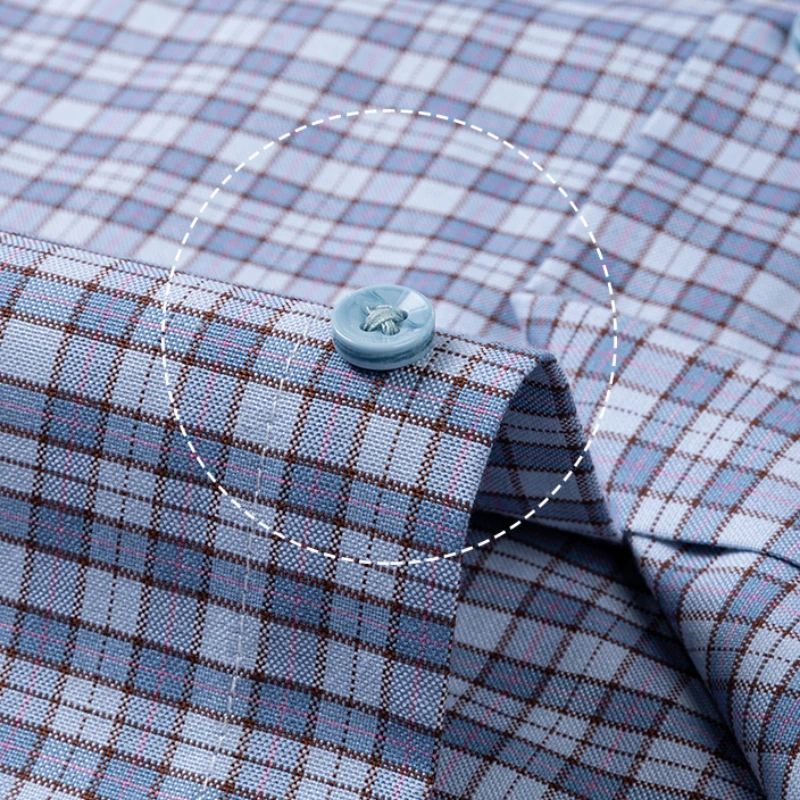 11XL Fits 160 KG Oversized Long Sleeve Shirt Men Outdoor Casual Oxford Men Shirts Long Sleeve 100 Cotton Big Sizes with Pockets