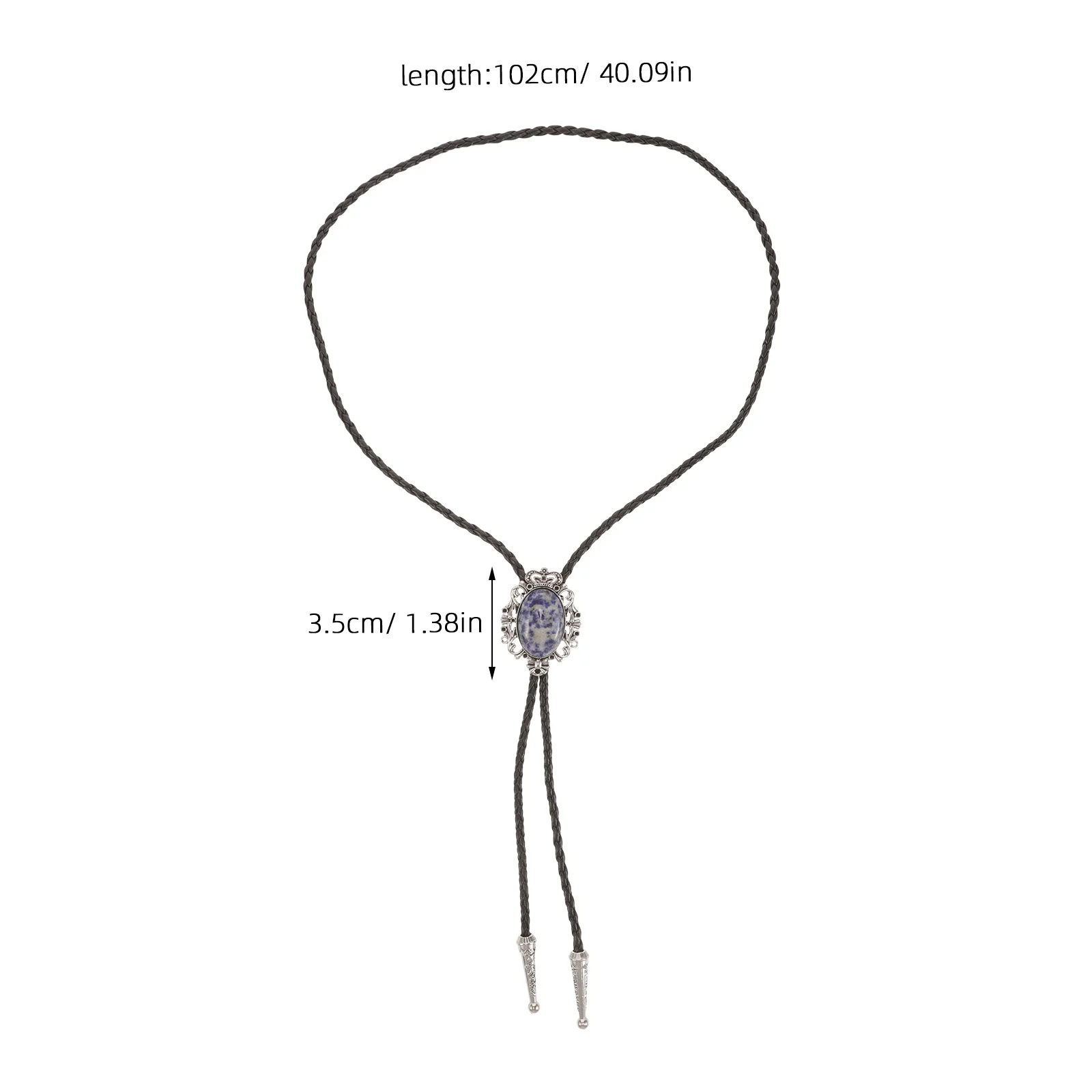 グリーンターコイズボロタイ男性用ウエスタンヴィンテージカウボーイネクタイ Pu コードユニセックスメンズボロタイウエスタン男性