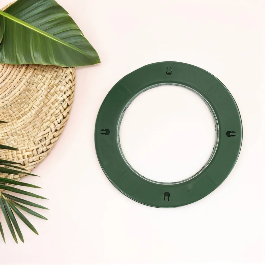 

3Pcs Floral Foam Cage with Suction Cup Wedding Car Decoration Round Flower Foam Ring for Artificial Flowers DIY Party Decor