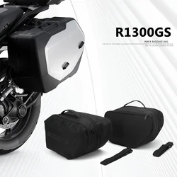 Neue touren tasche innen tasche für bmw r1300gs r1300 gs r 1300 gs motorrad schwarz erweiterbare gepäck taschen r1300gs 2023 2024