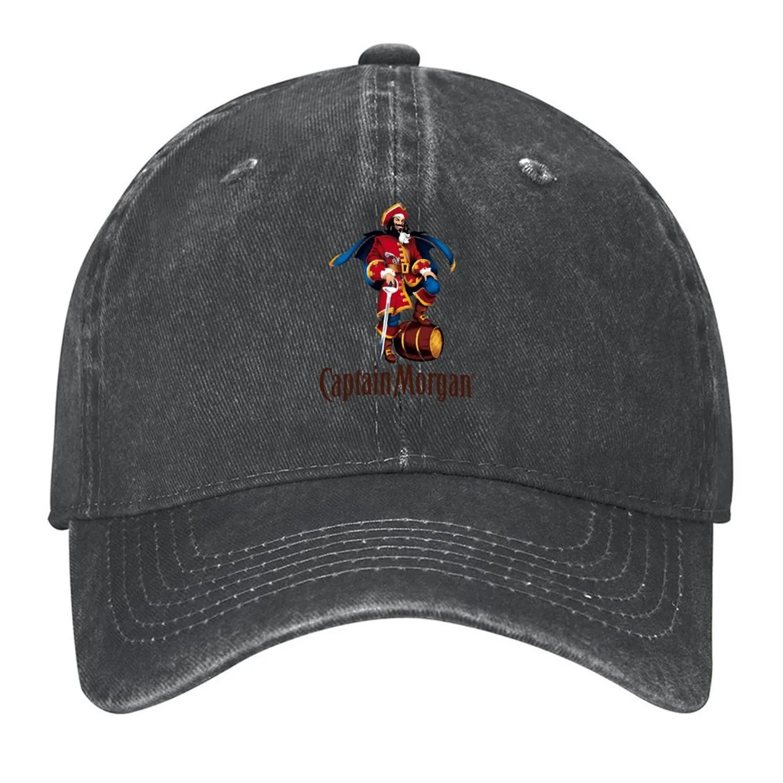 

Sailing with mm65>>Captain Morgan Top Baseball Cap Hood Anime Hat Rave Luxury man cap Hats For Men Women's