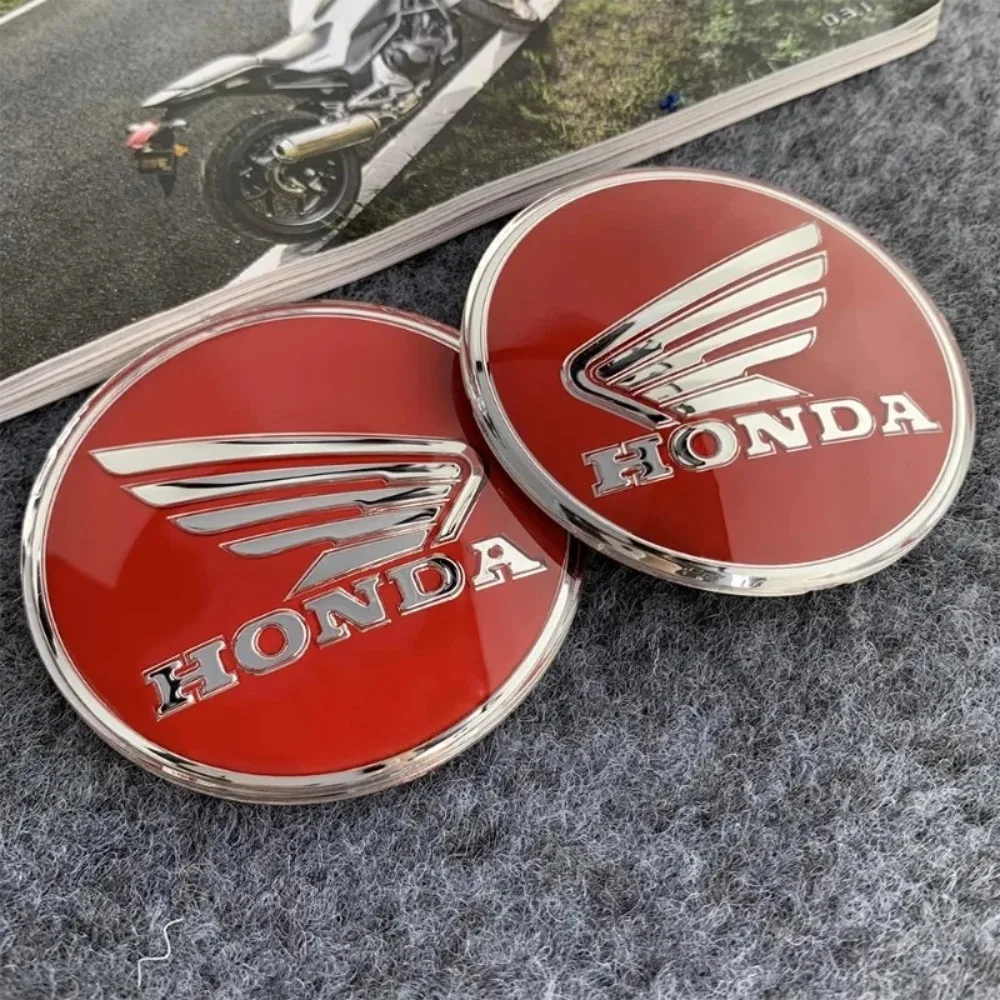 Naklejka na zbiornik paliwa Honda Motorcycle Circular Logo 3D Stereoscopic, odpowiednia do CBR600RR/CBR1000RR/CB190SS Pcx125 Cb650r