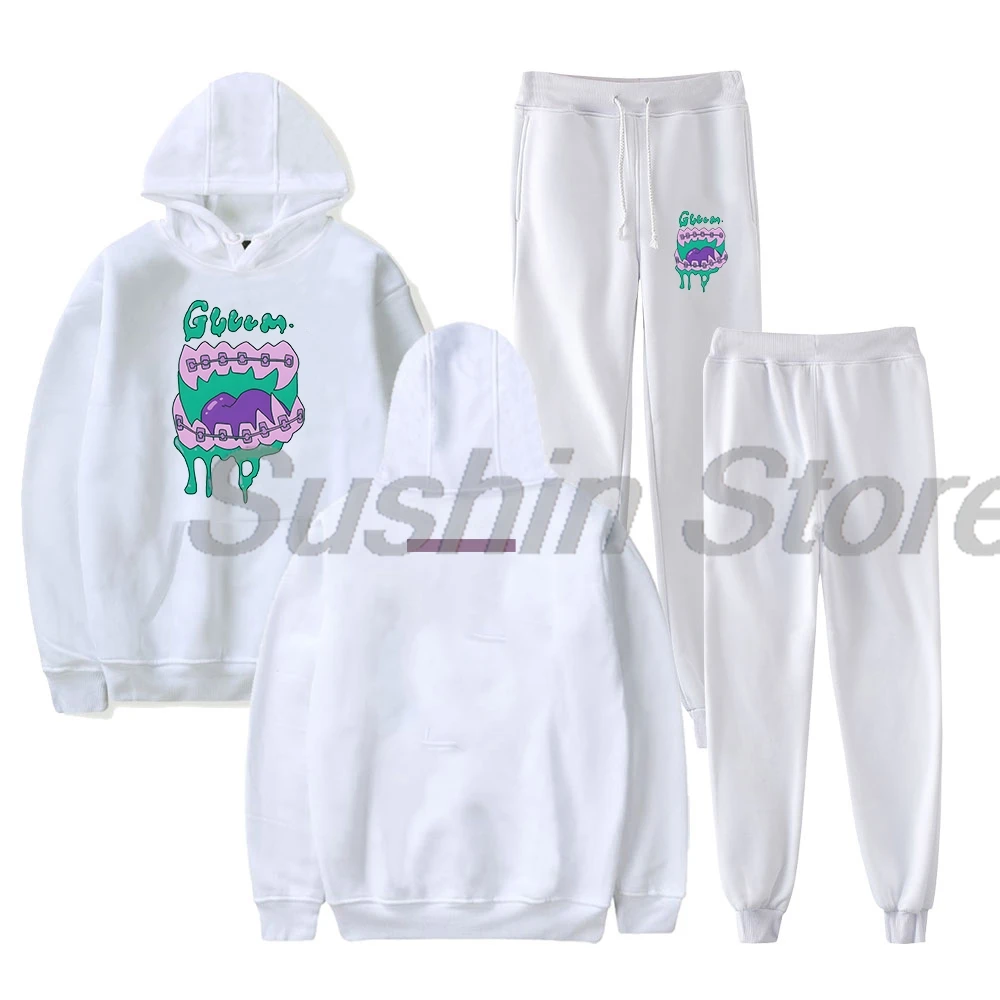 Anime Jellyfish Can't Swim in the Night 2024 Manga Hoodie Jogger Pants Two Piece Set Sweatshirts+Sweatpants Men Women's Set