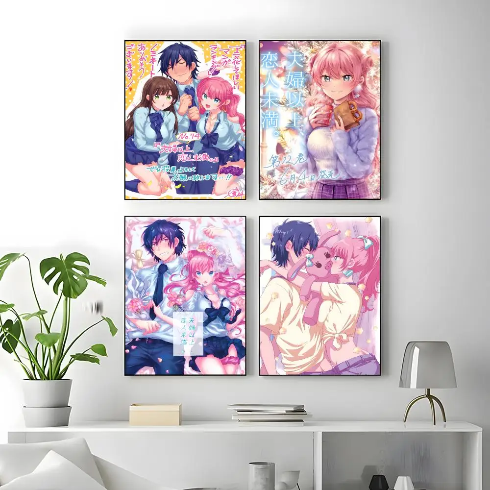 Anime More Than a Married Couple, But Not Lovers Poster Poster High Quality Wall Art for Home Office Bedroom Living Room Perfect
