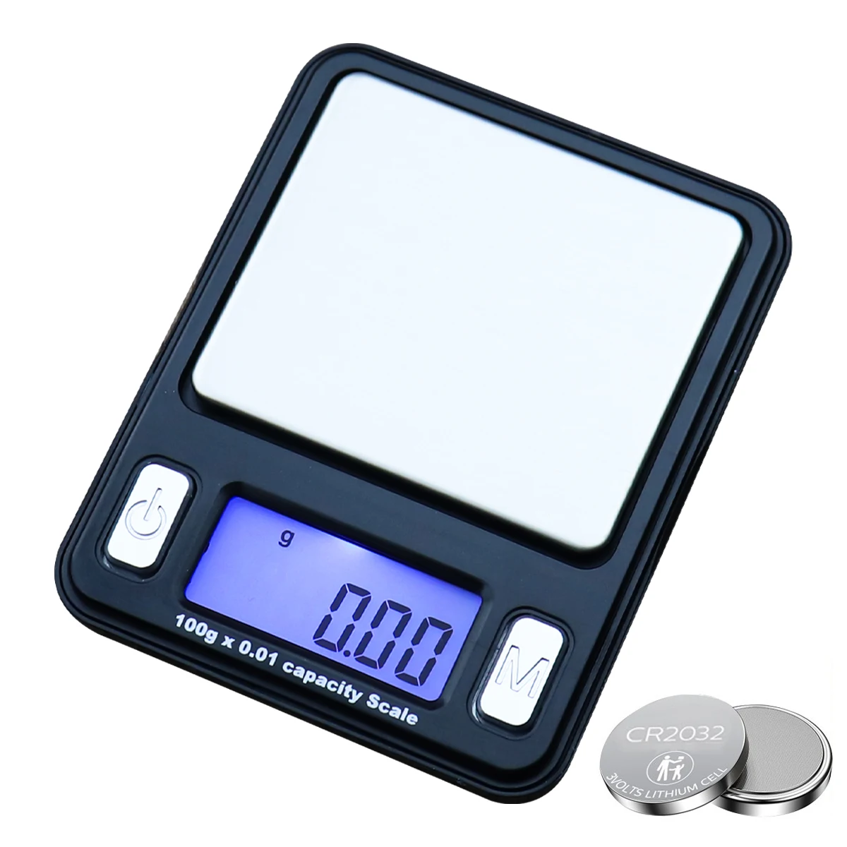 100g*0.01g Mini Electronic Digital Scale for Gold 0.01g Precision MP3 Model Balance Small Pocket LCD Display  Special Gift