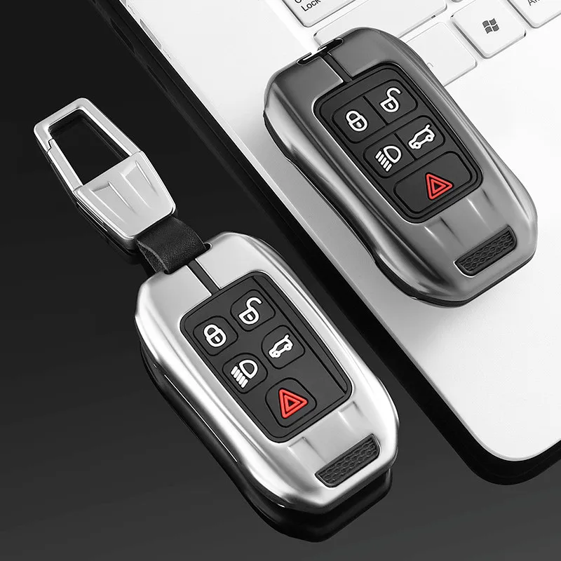 

Alloy Remote Key Case Full Cover For Land Rover A9 Range Rover Sport Evoque Freelander For Jaguar XF XJ XE XKR Car Accessories