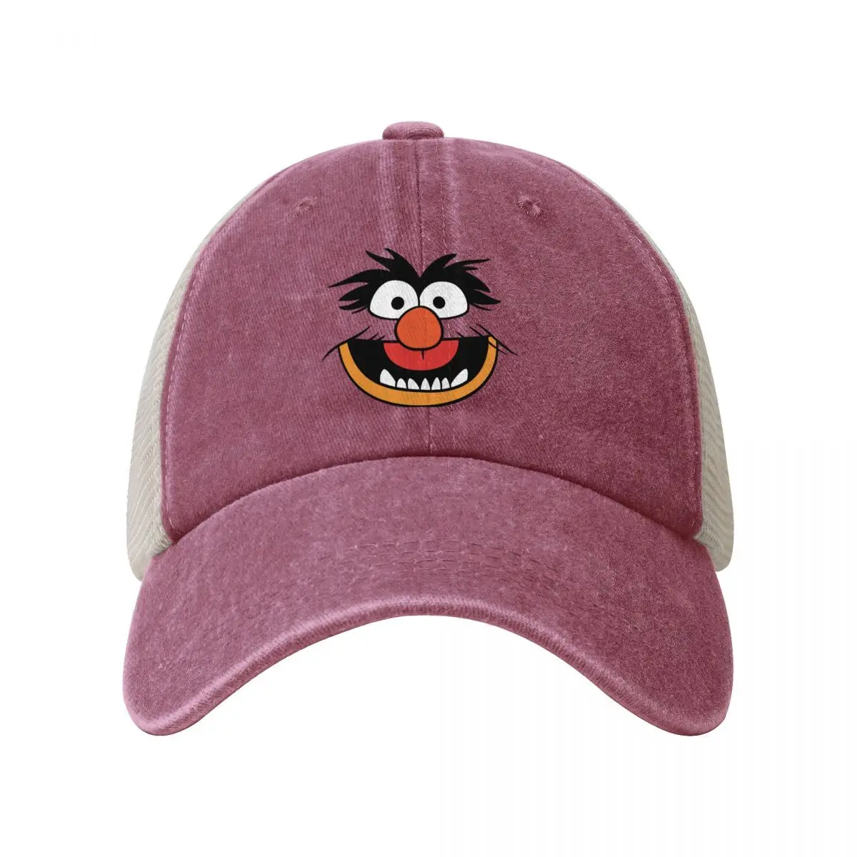 Custom Muppets Animal Costume Baseball Cap Sports Men Women's Cotton Adjustable Anime Cartoon Trucker Hat Summer