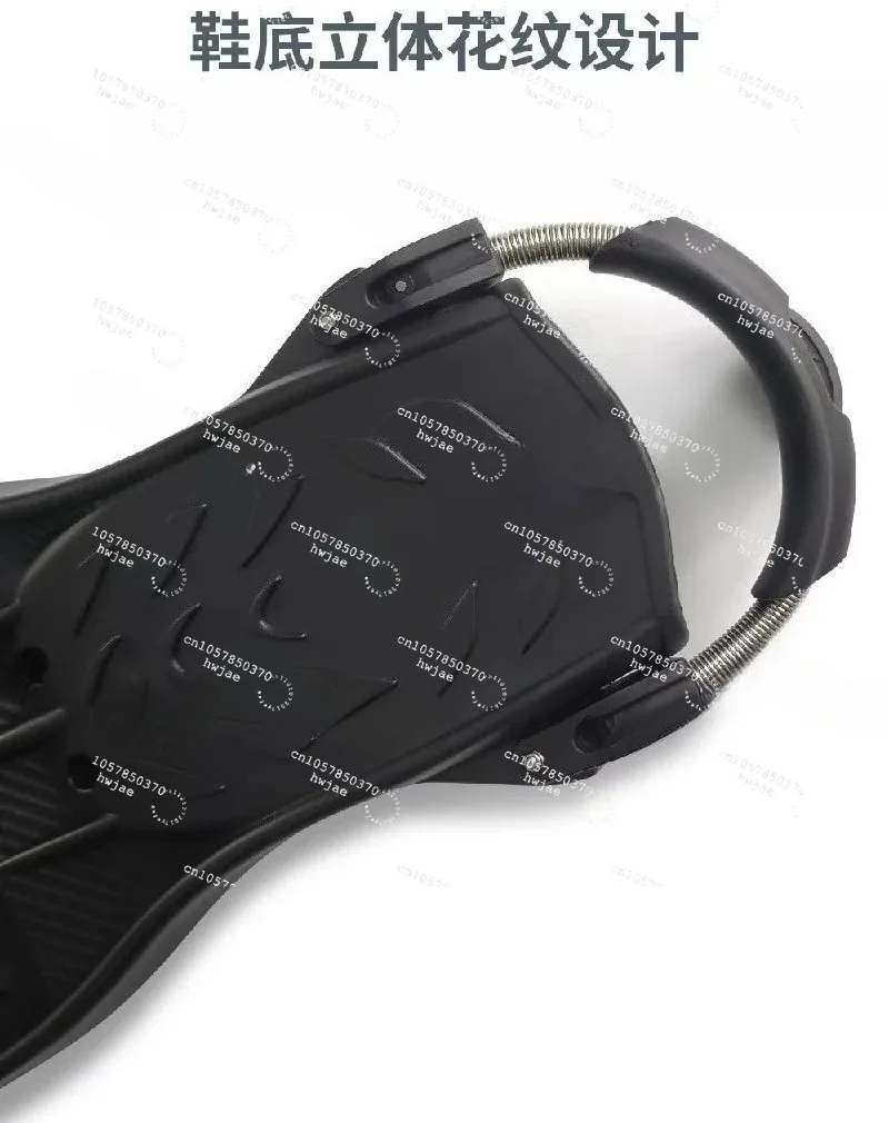 Adult Professional Snorkeling Frog Shoes Diving Equipment RK3 Style Jet Fins, Short Silicone Scuba Diving Fins