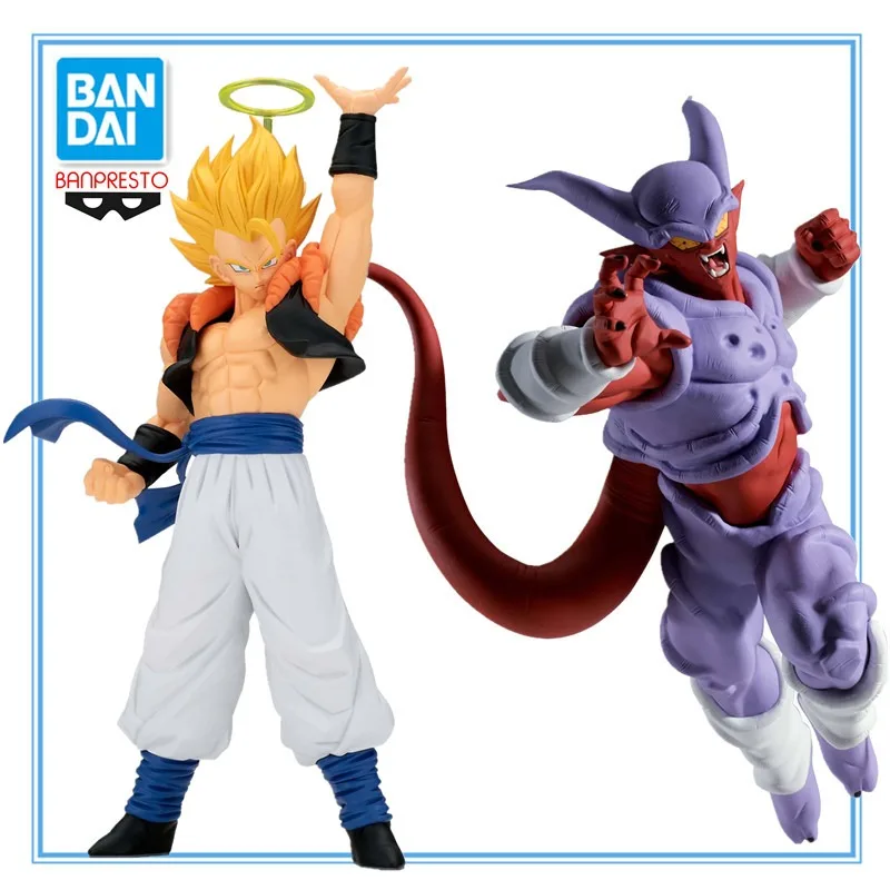 In Stock BANDAI Banpresto Dragon Ball Z MATCH MAKERS Super Saiya Gogeta Janemba PVC Anime Action Figures Model Collection Toy