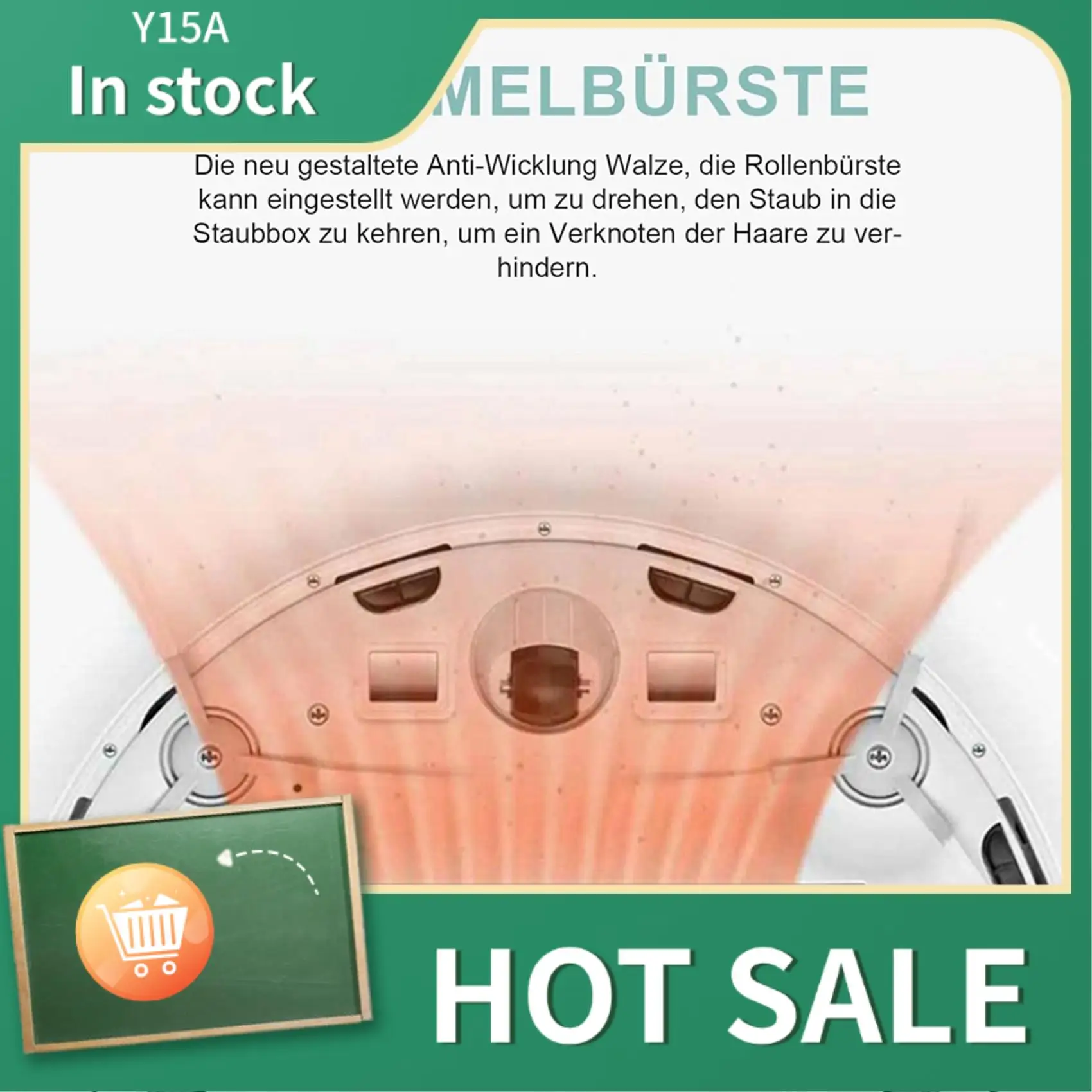 

Y15A 2X для Dreame D9/D9 Max L10 Pro, детали для пылесоса, основная боковая щетка, фильтры Hepa, запасные части