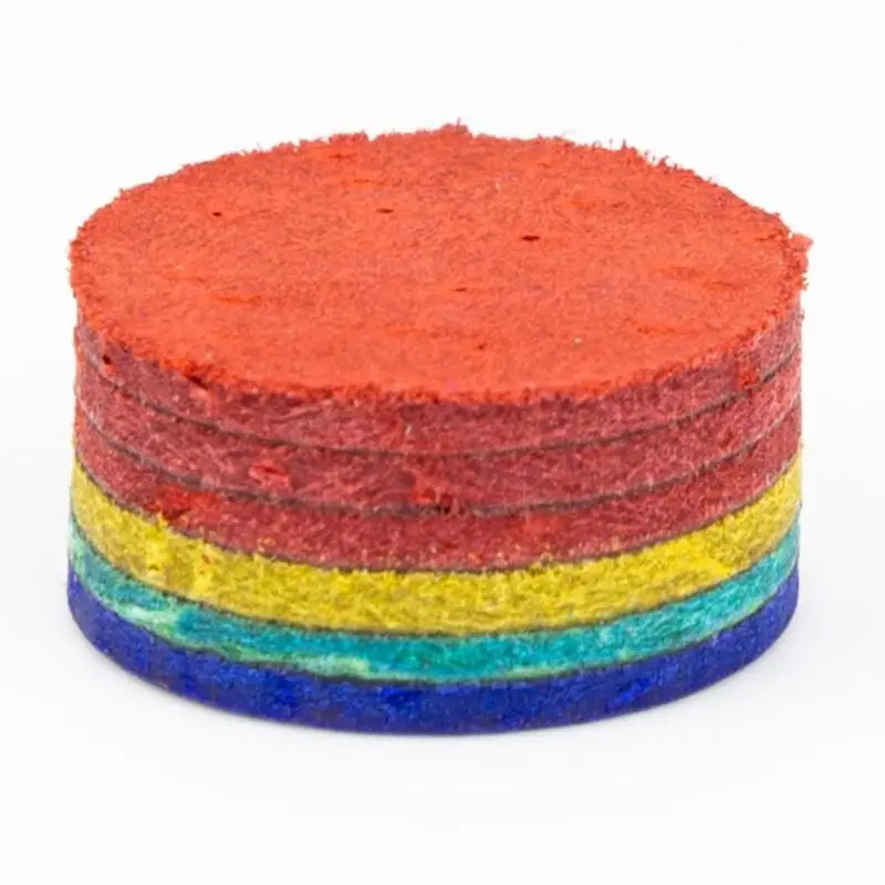 

652F турнирный бильярдный наконечник с радугами, 6 слоев свиной кожи, бильярдный наконечник для соревновательных игр