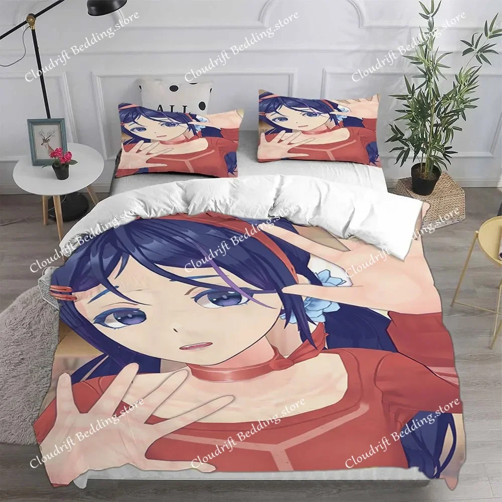 

Kawaii girl Game MiSide Bedding Set Quilt Bed Cover Comforter Duvet Cover Pillow Case 2-3 Pieces Sets Teenagers Children's Gifts