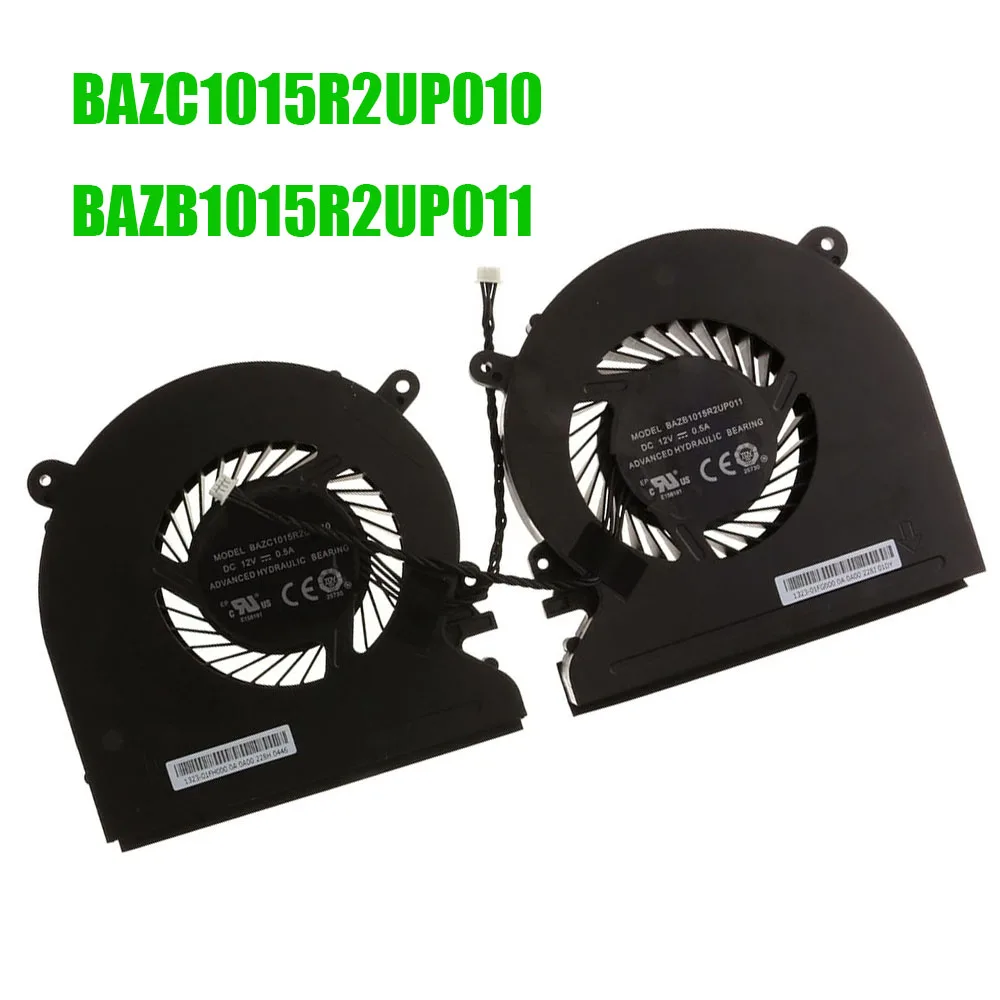 

CPU GPU Fan BAZC1015R2UP010 1323-01FH000 BAZB1015R2UP011 1323-01FG000 DC12V 0.5A A Pair