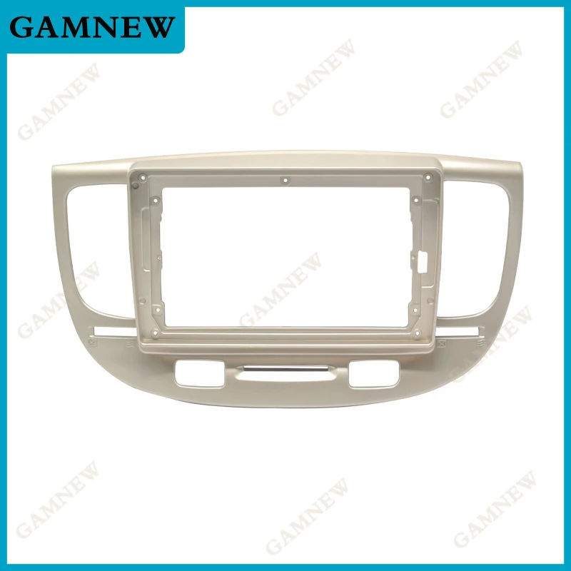 Car Frame for Kia Rio2 Rio 2 2005 06 07 08 09 10 2011 Dashboard Accessories Refitting Stereo 9 inch Car Fascia Panel Trim Kit