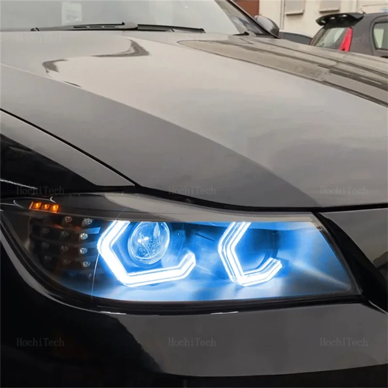 

APP Remote control M4 style RGB Ring Angel Eyes LED Light Rings for BMW 3 Series E90 E91 2005-2012 316i 318i 320i 328i 330i 335i