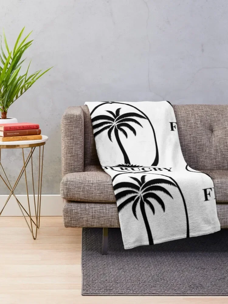 Fiji Rugby Throw Blanket Decorative Sofa Luxury St Personalized Gift Sofa Throw Blankets