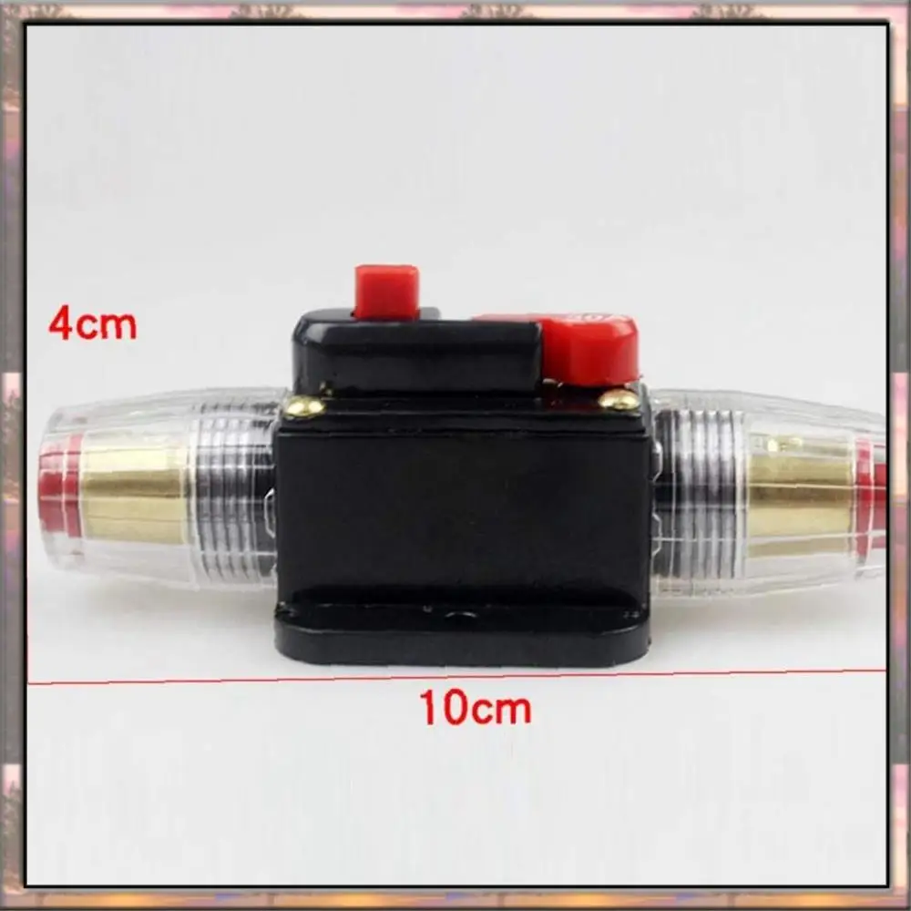 BAAZ ร้อน Circuit Breaker 12 V-48 V DC 50A รีเซ็ตรถสเตอริโอ Circuit Breaker ระบบป้องกันพลังงาน