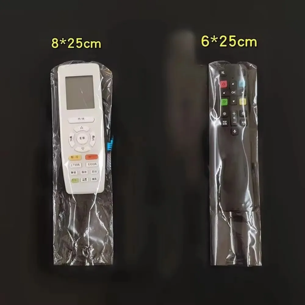 1/5/10/20Pcs Transparent Shrink Film Bag 防尘 Protective Case Cover for Tv Air Conditioner Remote Control Shrink Plastic