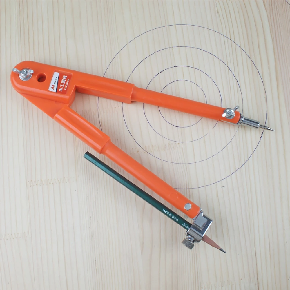 25*90Cm Precision Pencil Compass For Woodworking Marking And Scribing Compasses