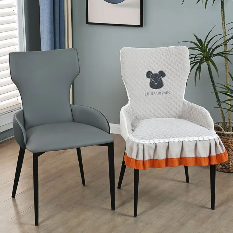 Little Lady Chair Cover, Quan Bag, Curved Light Luxury Cover , All-Season Dining Cover, Table and Chair Cover