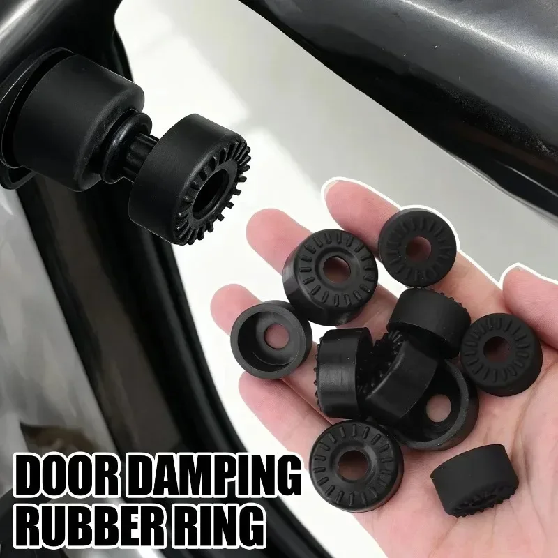 Car Door Stopper Cushion Ring for Toyota Alphard Vellfire 20 30 40 Series Silicone Shock Absorber Pads Anti Rattle Buffer Amagi