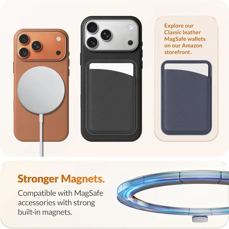 حافظة جلدية أصلية أوروبية لهاتف iPhone 17 Pro - مصممة للاستخدام الحضري اليومي مع تحكم مدمج في الكاميرا #5