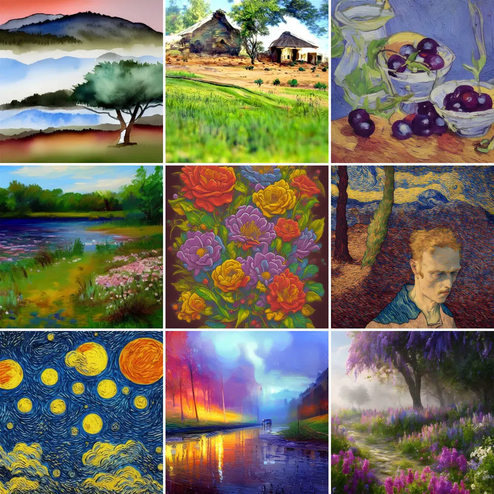 اللوحات القديمة الطلاء بالأرقام ملصقات وملصقات صناعة يدوية الفنون والحرف اليدوية للبالغين غرفة الديكور هدية الطفل دروبشيبينغ الساخن