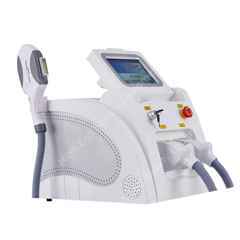 Professional Laser Hair Tatoo Removal Machine IPL OPT Picosecond 2 In 1 Laser Device Multifunction Beauty Machine Ice Painless
