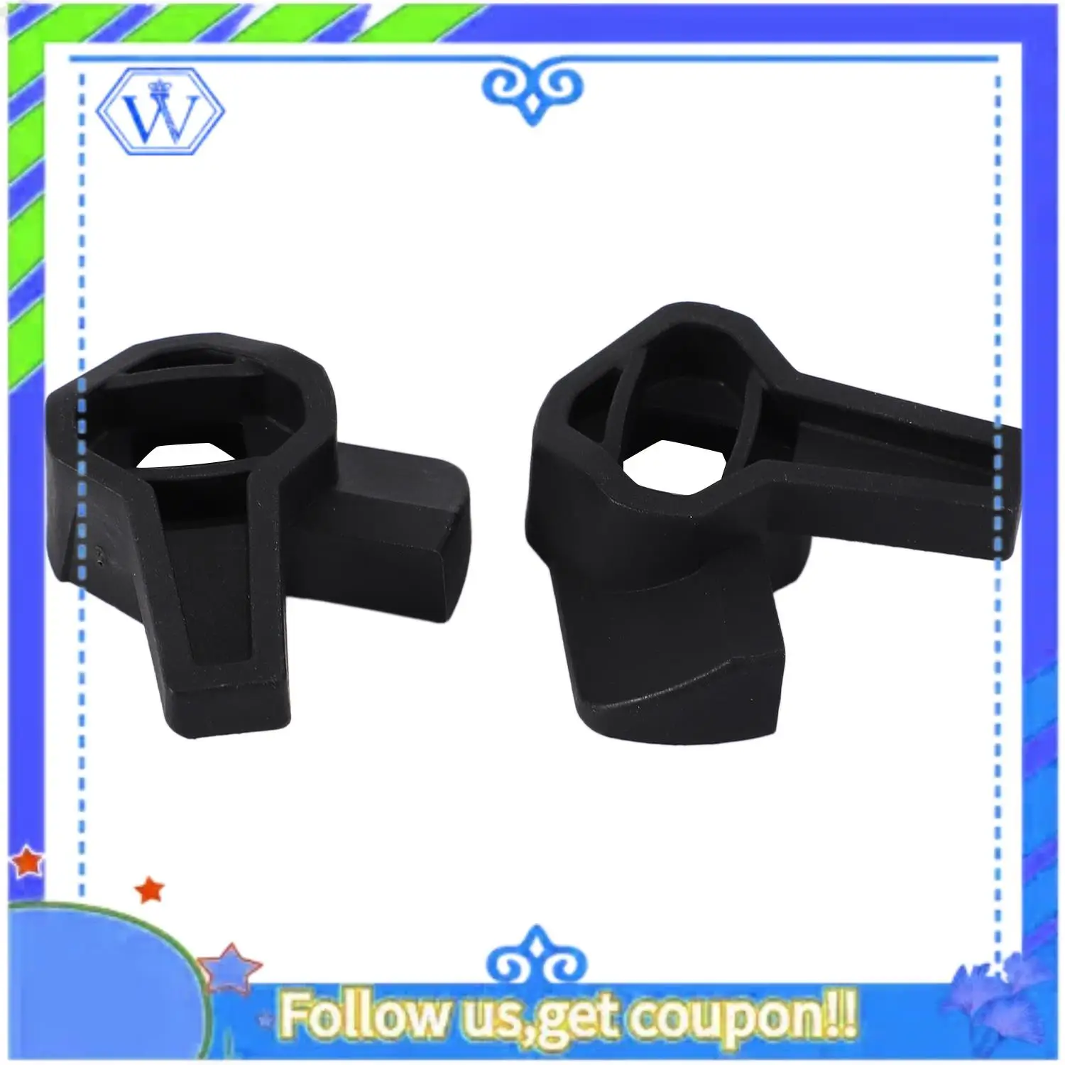 

M46K-For Smart Fortwo 451 2007-2014 Car Front Hood Locking Mechanism Left+Right Side (Top Piece Set ) A4517570101 A4517570201