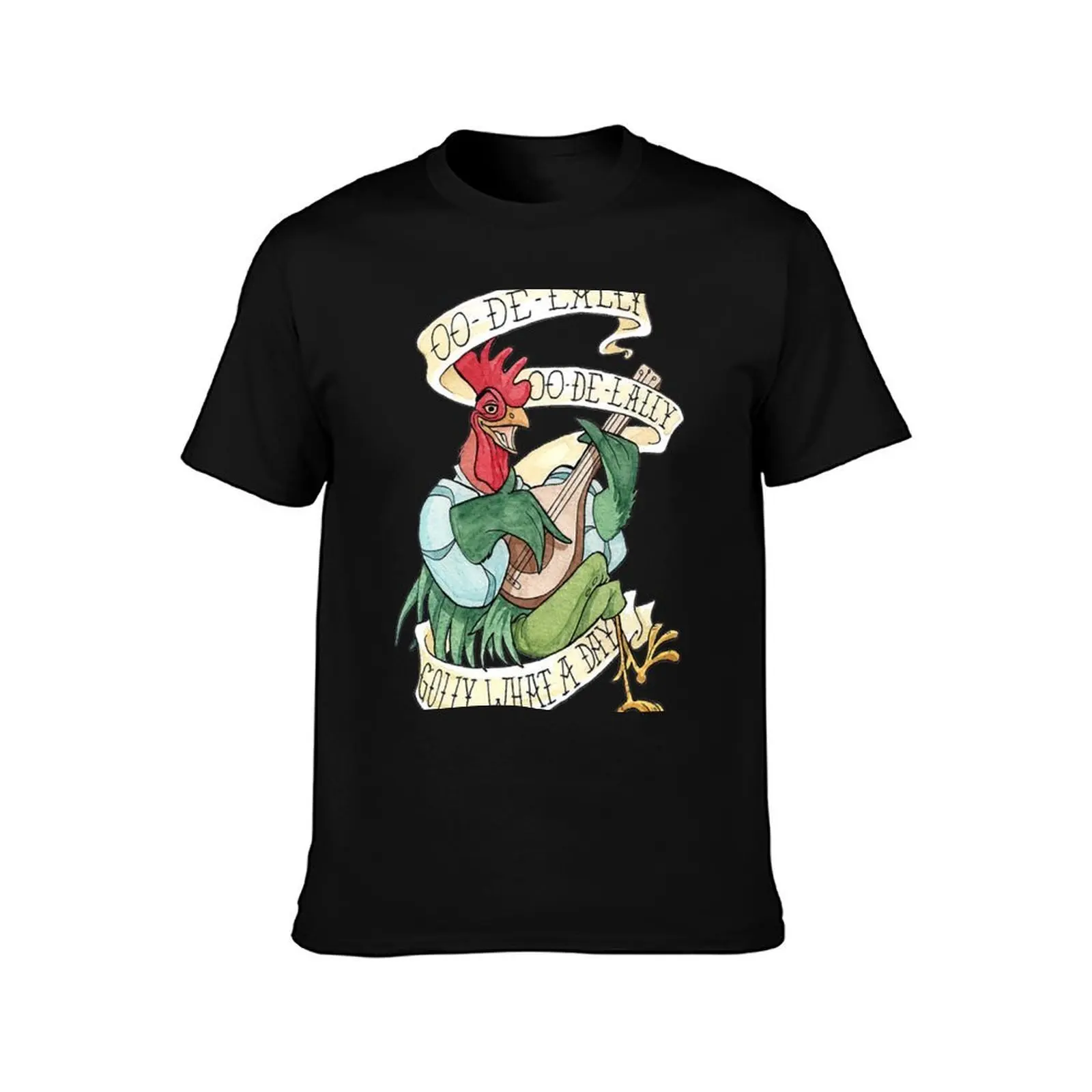 Alan A Dale - Oo de Lally Golly What a Day Roster Bard T-Shirt, Summer Casual Cotton Tee, Oversized Streetwear Tops, 100% Cotton