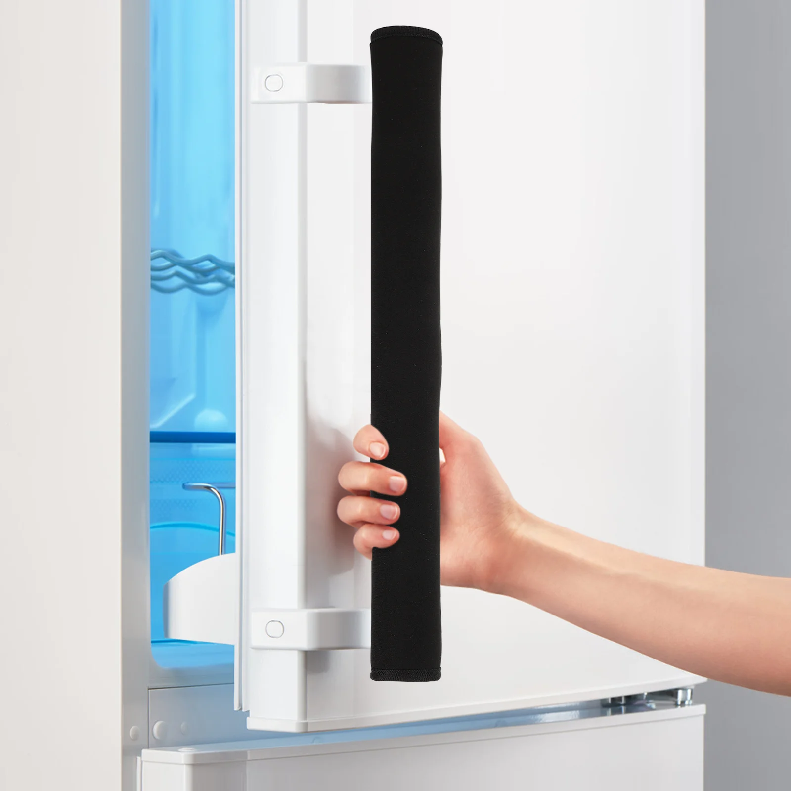 

2Pcs Refrigerator Handle Covers Comfortable Handle Protector Covers for Fridge Door Microwave Dishwasher Oven Cabinet