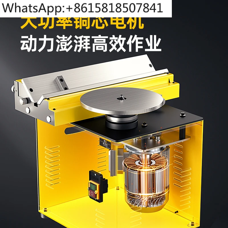 Desktop compound high-speed multi-functional chamfering machine straight line curve arc deburring mold R900H