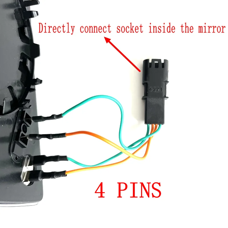 Auto Weitwinkel beheizt 4pins/2pins Spiegelglas für BMW F01 F02 F03 F04 F06 F07 F10 F11 F12 F13 F18 F20 21 22 30 31 32 33 34 35