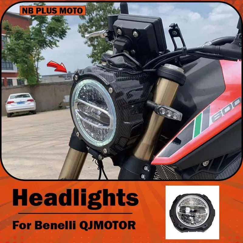 【Premium】For Benelli 600 752S and SRK600 502c headlight assembly round lights