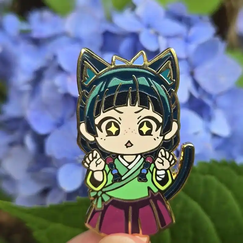 Maomao Hard Enamel Pin
